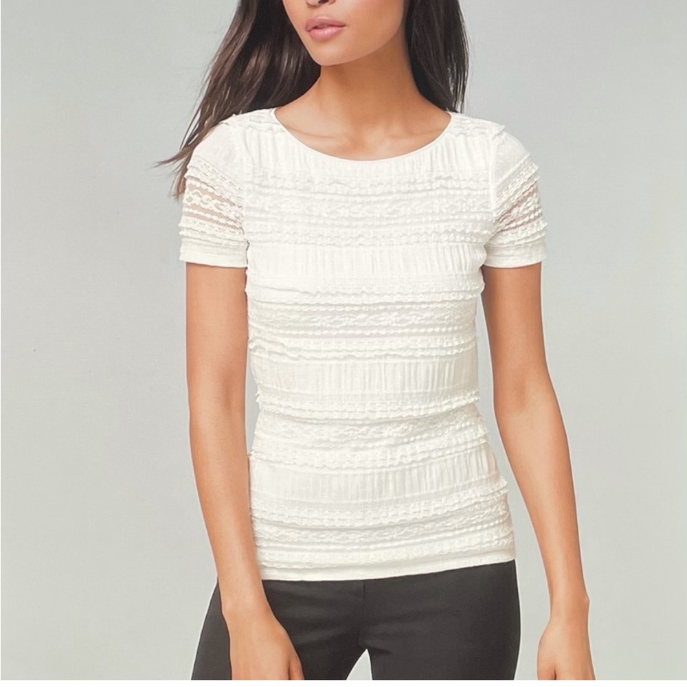 3/4 sleeve lace top
